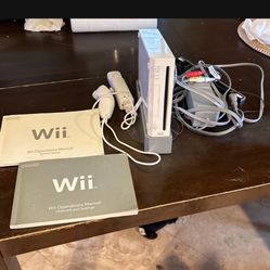 Wii Console With Controller