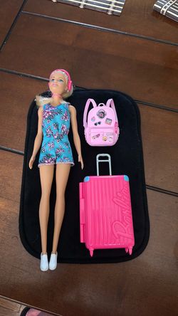 Barbie Travel Doll Set with Accessories
