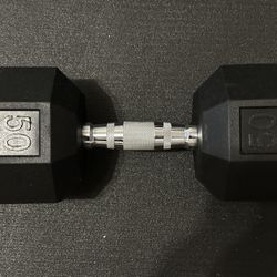 Set Of 50 Lbs Dumbbells 