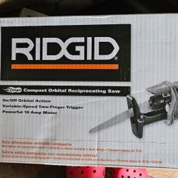 Ridgid compact orbital reciprocating saw 