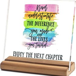 Retirement gifts for women,Resign or Farewell Gift for Coworker,men retirement party decorations