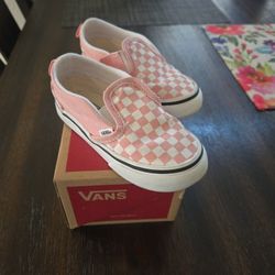 Toddler Girls Vans Size 9