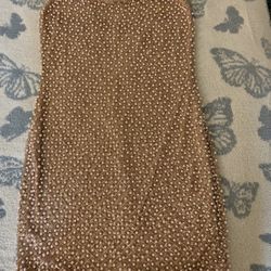 Fashion Nova Embellished Jewel Dress 