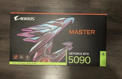 GIGABYTE RTX 5090 AORUS MASTER 32GB Graphics Card BRAND NEW