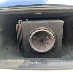 *DEAL* 12” Kicker CompR Subwoofer And Amp  