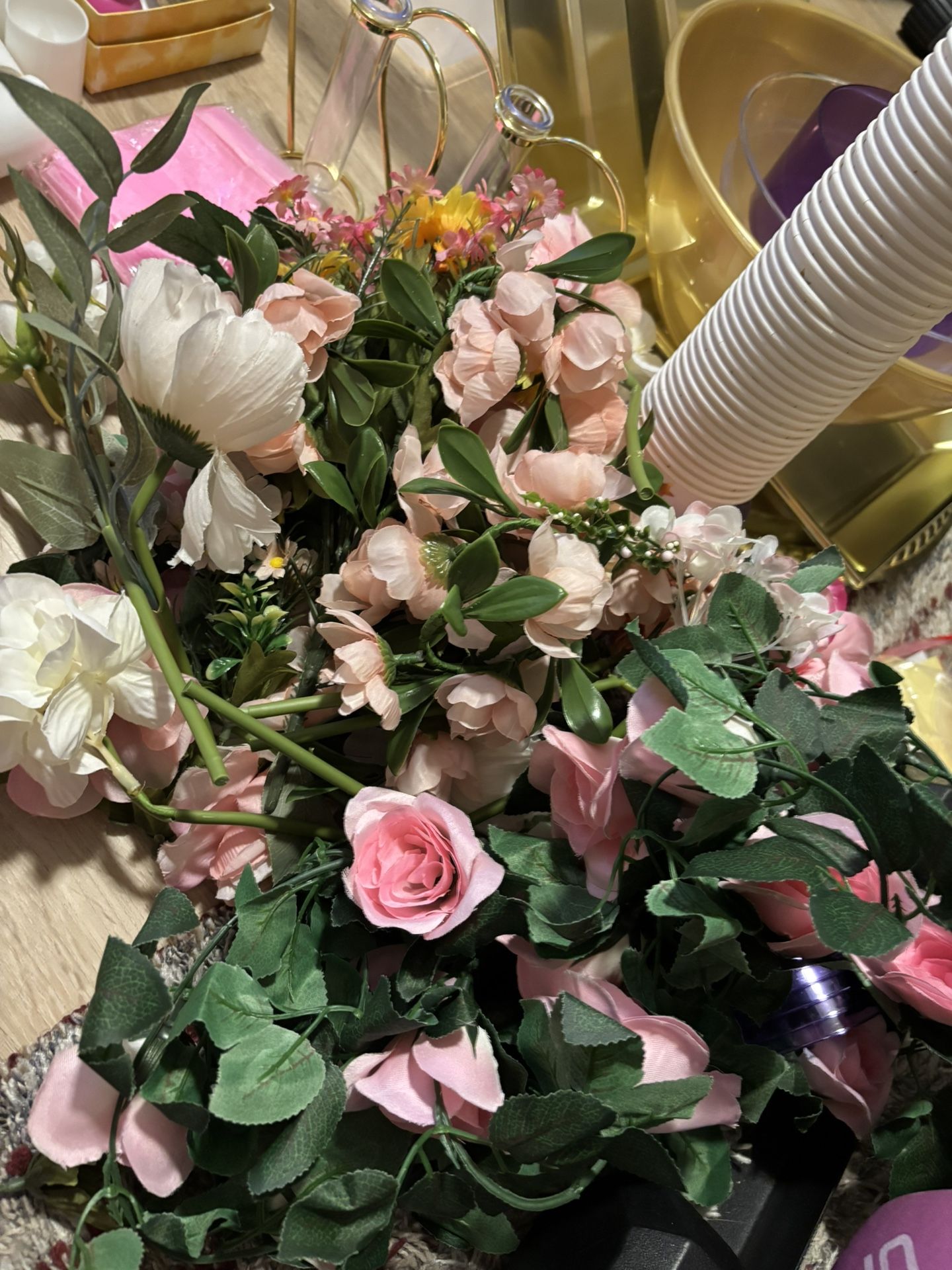 Tubs Of Wedding Decor