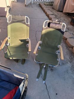 WKFAMOUT folding/retracting lawn chairs