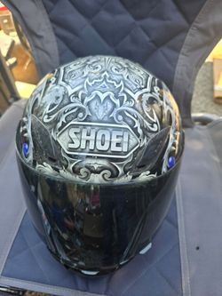 Shoei motorcycle helmet