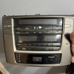 2012 Lexus Is 250 OEM Radio