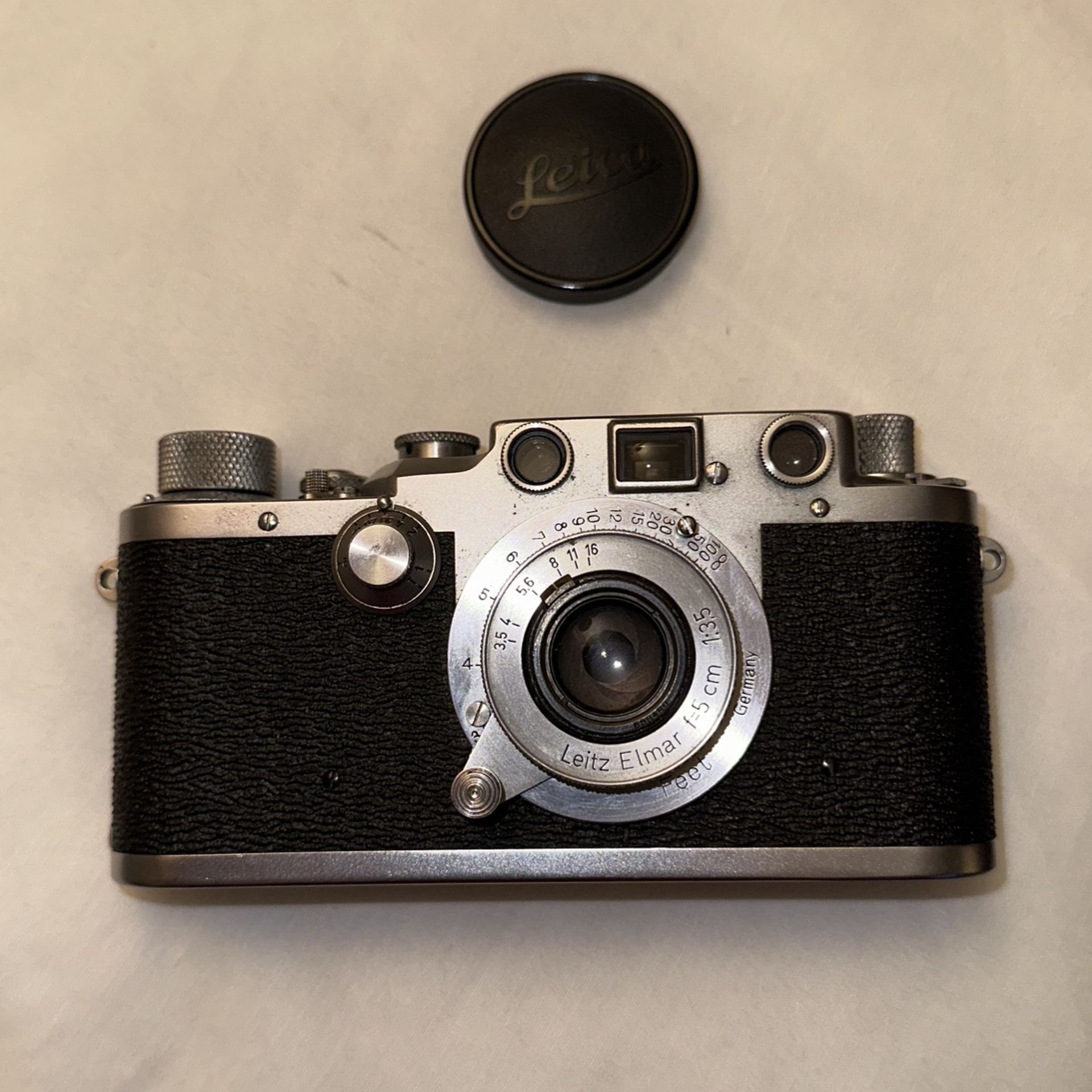 CAMERA, Leica IIIb, DRP Ernst Leitz Wetzlar. Germany, 1939.