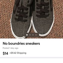 Unisex No Boundaries Sneakers 