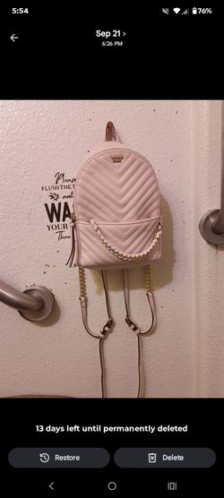 Victoria's Secret mini backpack