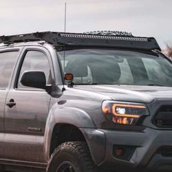 2nd-3rd Gen Tacoma Cab Prinsu Rack W/40” Light bar Cutout