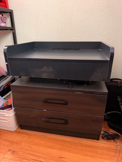 Dark blue night stand