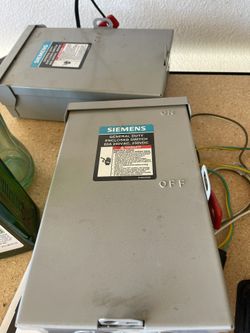 Siemens General Duty Enclosed Switch