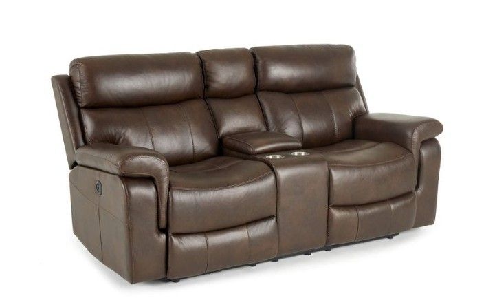 Broyhill Wellsley Real Leather Power Reclining Loveseat and Sofa $2300 OBO