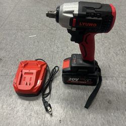 20v Battery Cordless Impact Wrench 1/2"