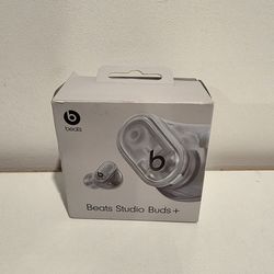 The Beats Studio Buds + Active Noise Cancelling Earbuds in Transparent