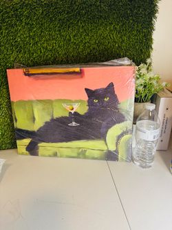 Cat wall decor pic! Brand new sealed