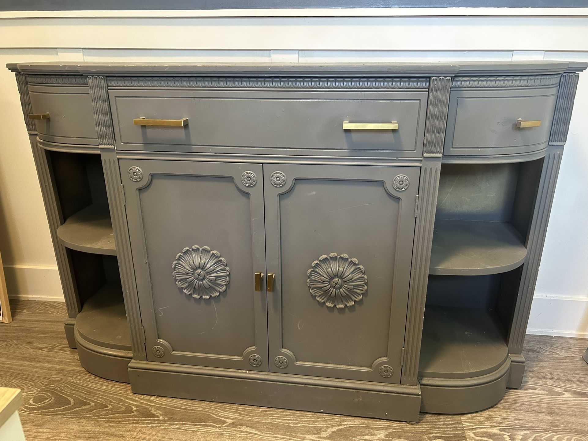 Vintage Buffet / Secretary Desk – $250 OBO