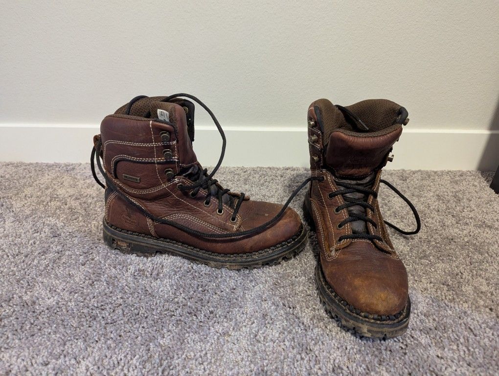 Womens Logger Boots