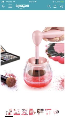 Makeup Brush Cleaner Kit Tool, Seniore Auto Electric Makeup Brushes Cleaner and Dryer Machine