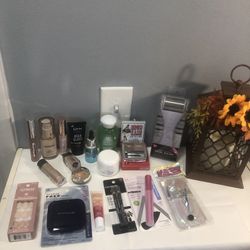 Bundle Of Makeup And Beauty Accessories 