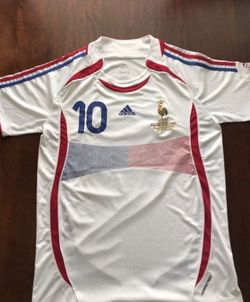France 2006 World Cup Final Adidas #10 Jersey
