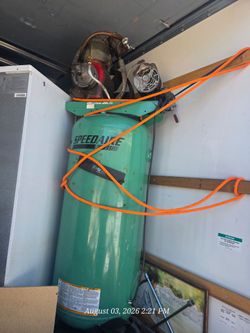 Speedaire 60 gallon air compressor