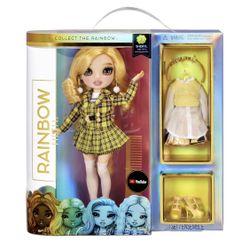 Rainbow High SHERYL MEYER Marigold Fashion Doll with 2 Outfits Mix Match