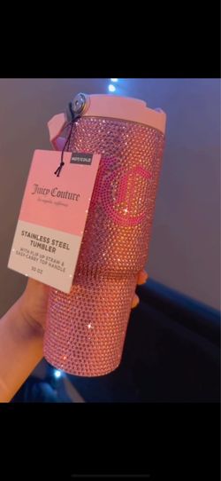 🎀Juicy couture rhinestone tumbler 💕