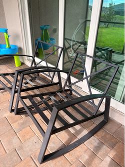 Outdoor rocking chair