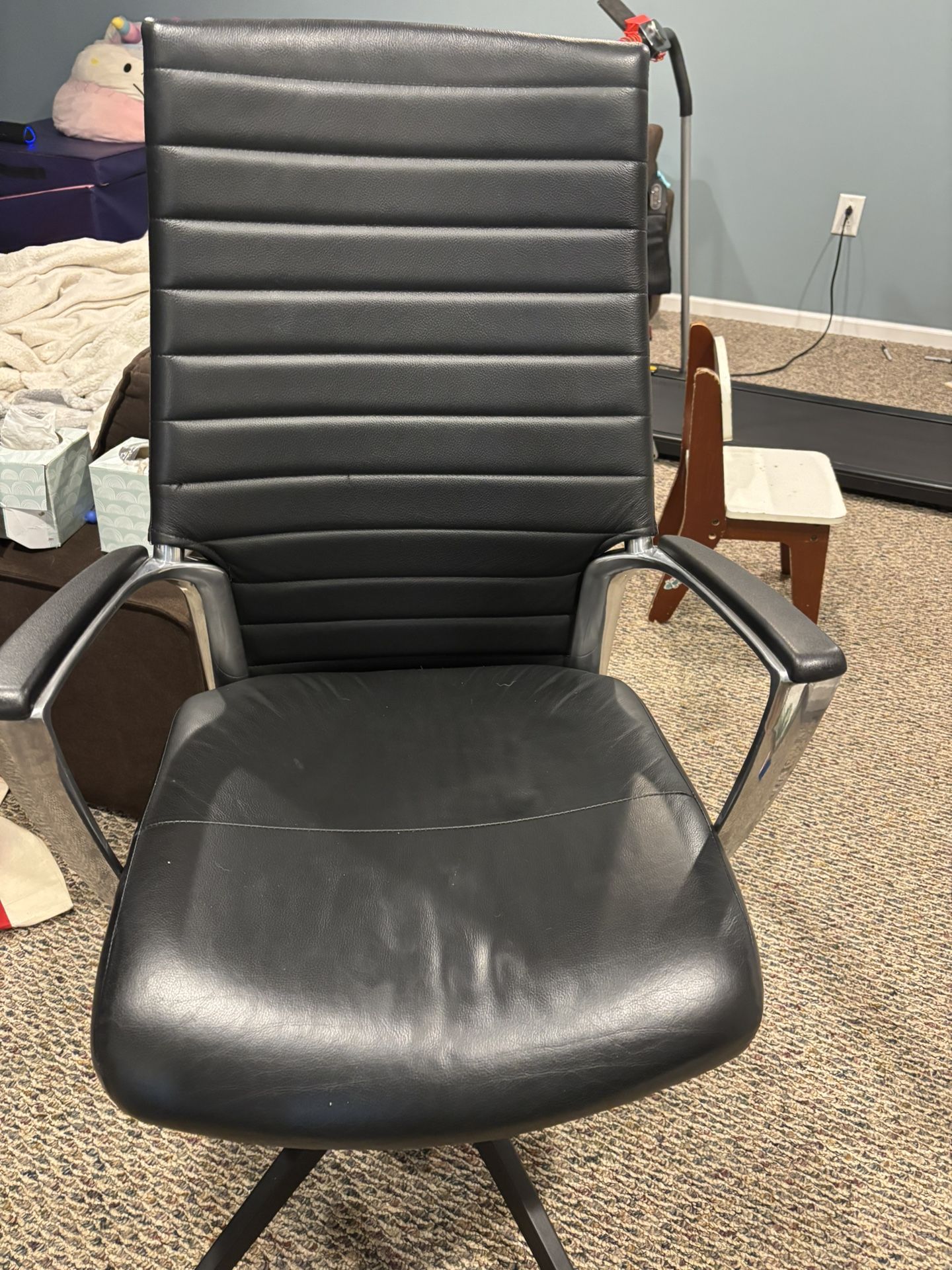 Real Leather Executive Office Chair