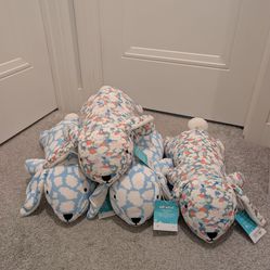 Brand New Weighted bunny plushie - 3 lbs