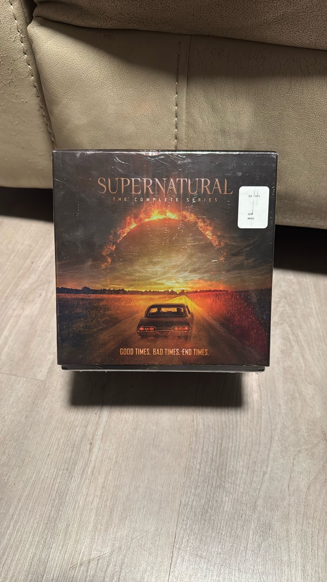 SUPERNATURAL 1-15 DVDS
