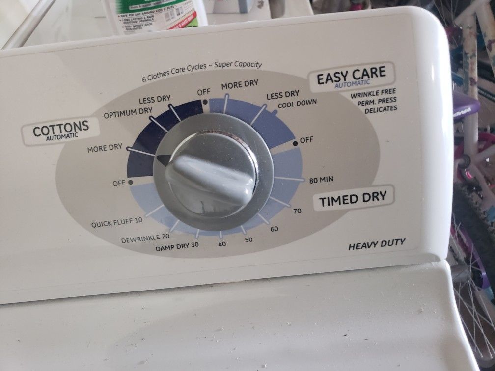 GENERAL ELECTRIC DRYER
