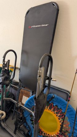 Fitness gear inversion table
