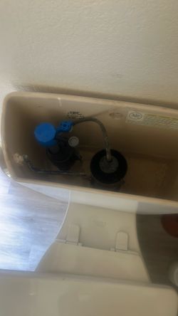 USED. TOILET