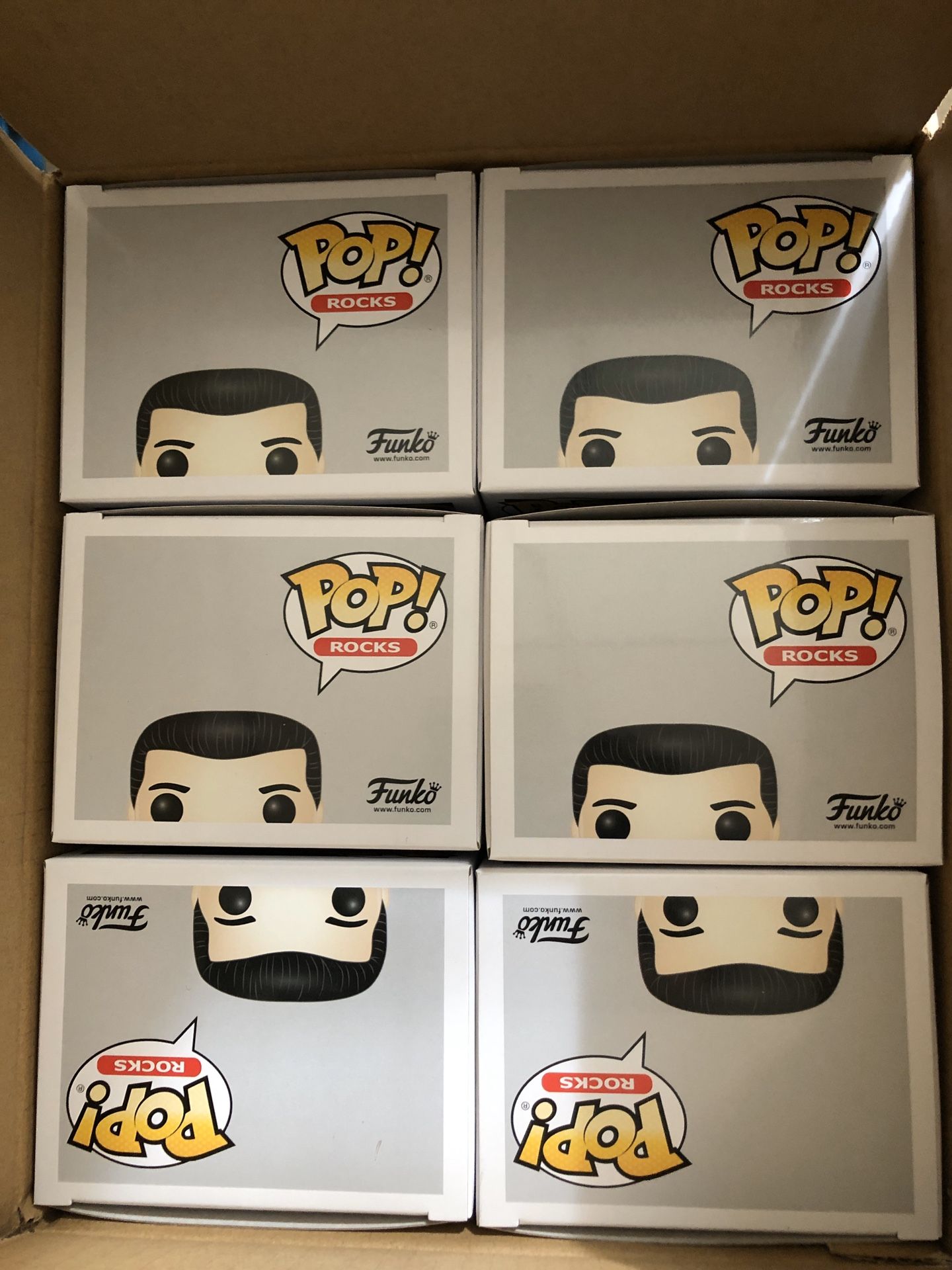 6 Pack Funko Freddie Mercury Queen