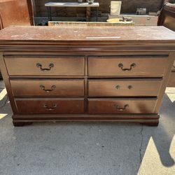 Solid Wood Twin Sleigh Bed Set With Dresser And mirror