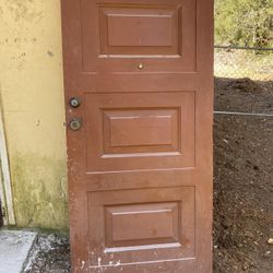 Front Door Solid Wood Heavy Door 36x79