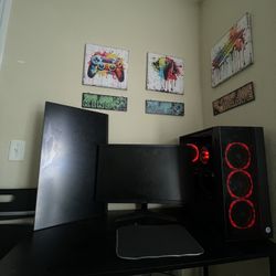 PC DUAL MONITORS 