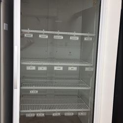 Glass Door Fridge 
