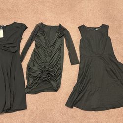 New Xl Black Stretchy Dress 