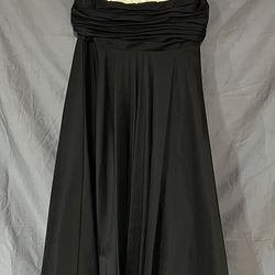 Evening Gown (Black/Yellow)