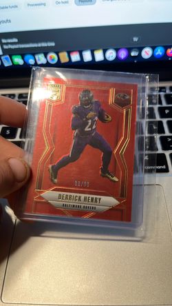 Derrick Henry Baltimore Ravens #09/99 Football Card