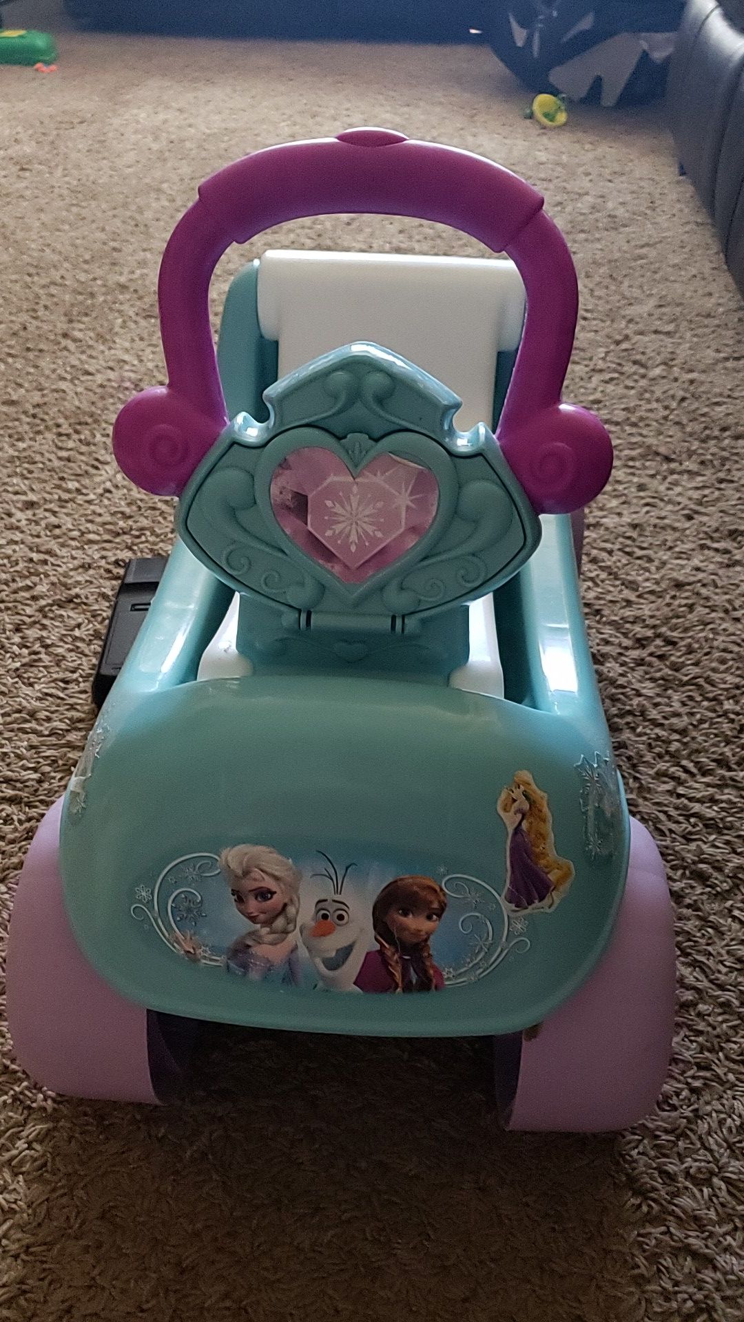 Frozen sing and riding toy