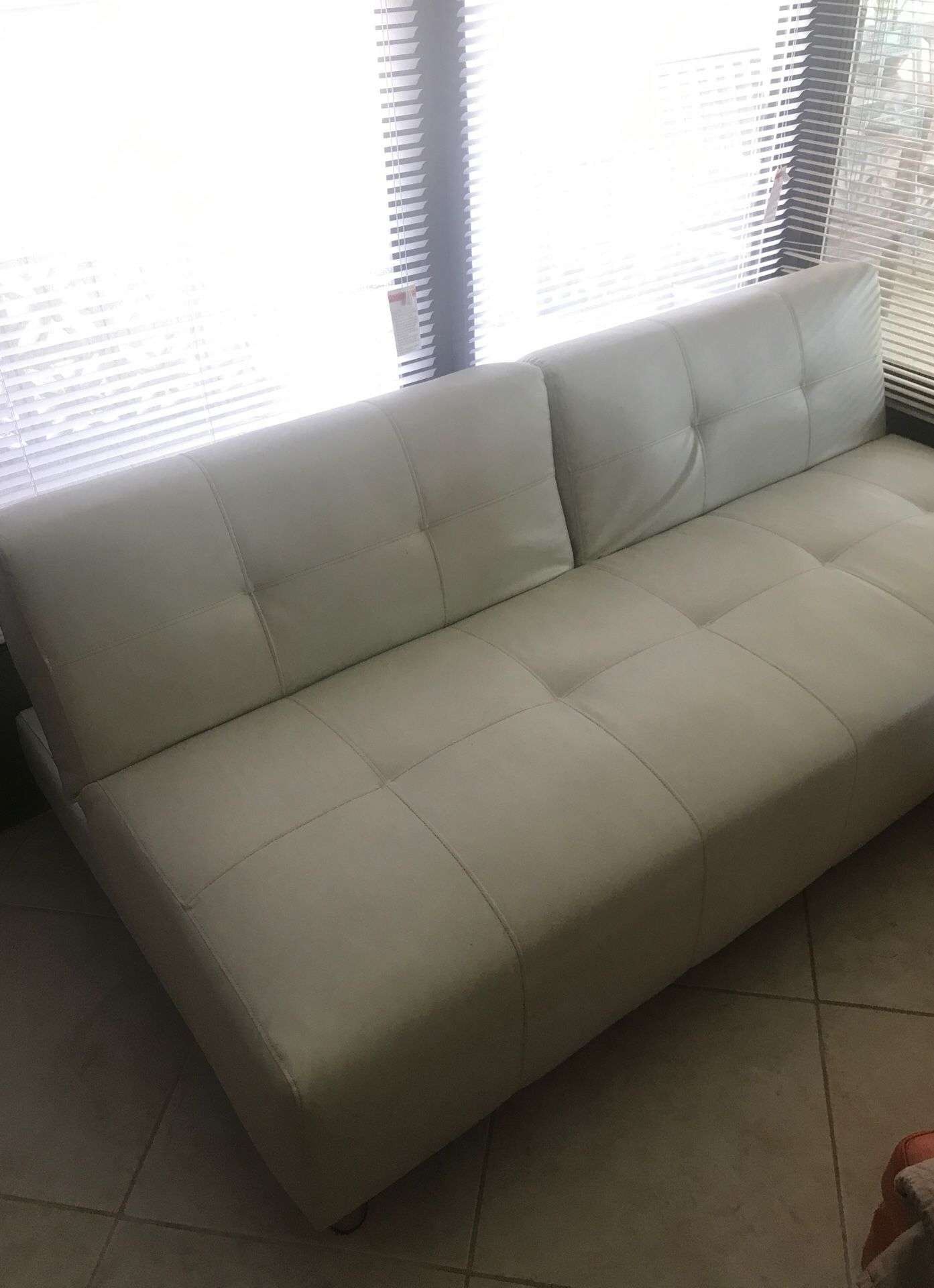 Real leather Sectional couch