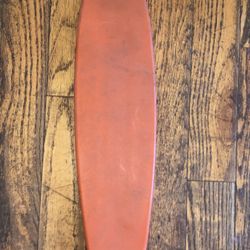 Vintage 70s Orange Skateboard Sidewalk Surfer Retro Kicktail All Original