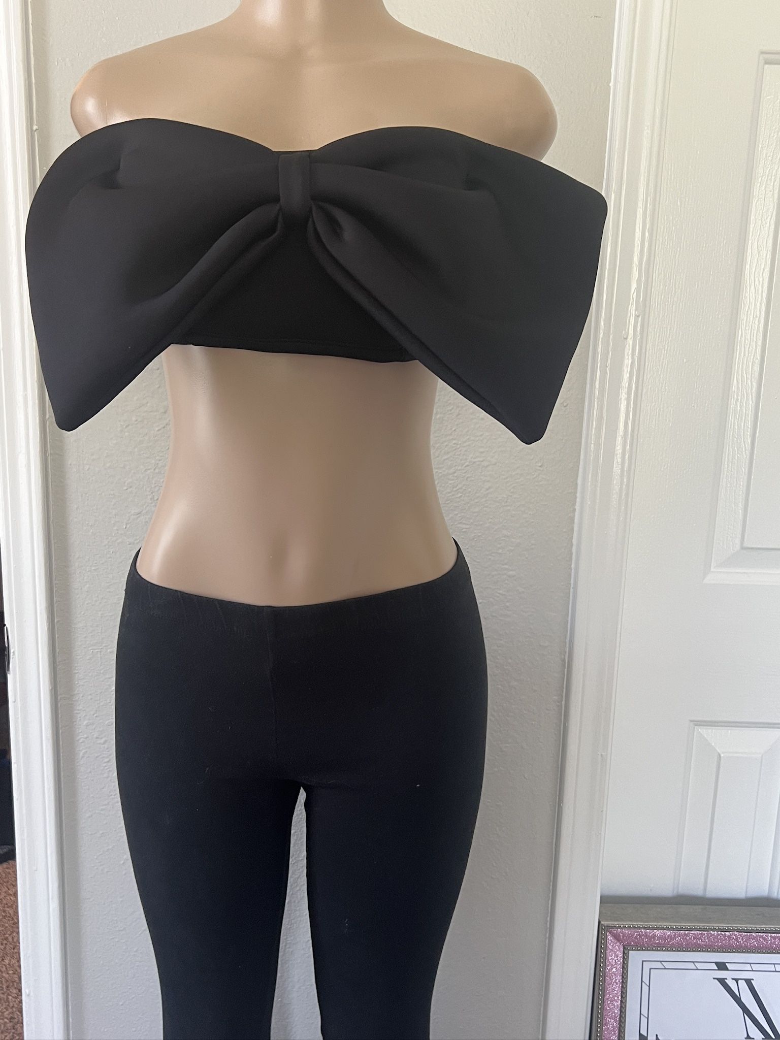 Pink Black And Gray Halter